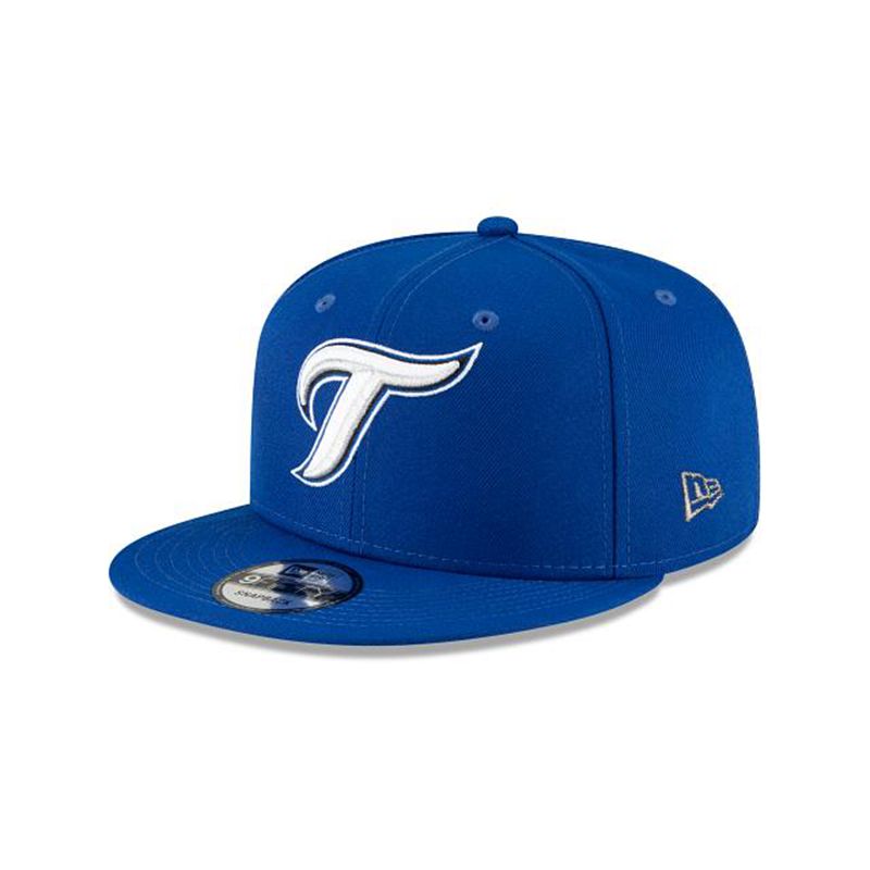 MLB Toronto Blue Jays Ligature 9Fifty Snapback (WHM9831) - Blue New Era Caps